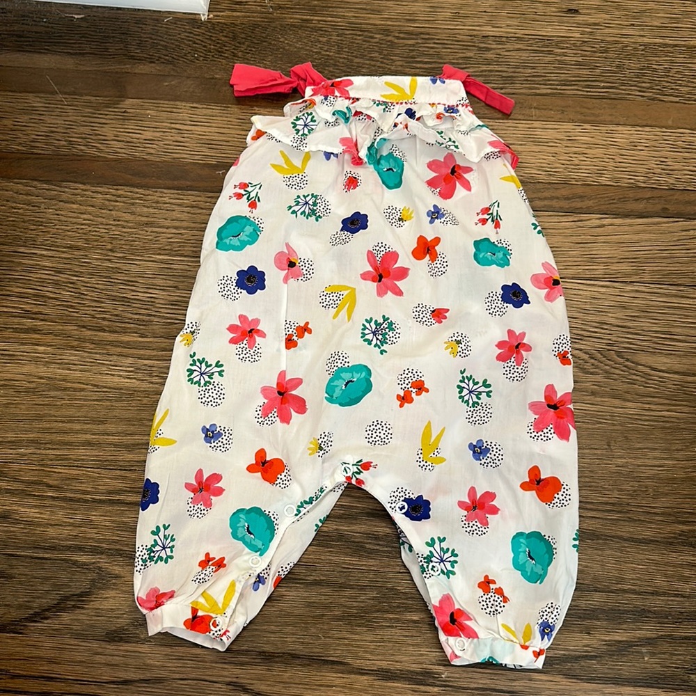 Catimini Floral one piece Jumpsuit